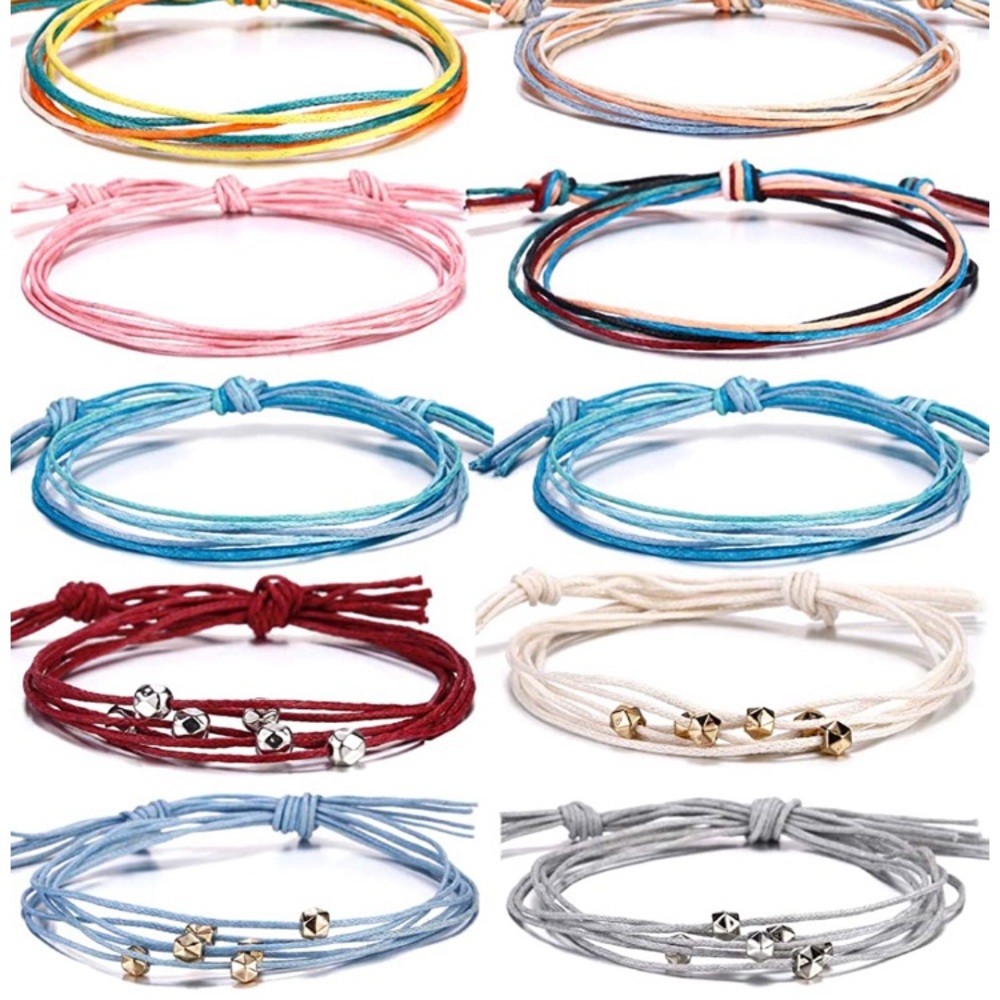Adjustable Bohemian Friendship Bracelet.